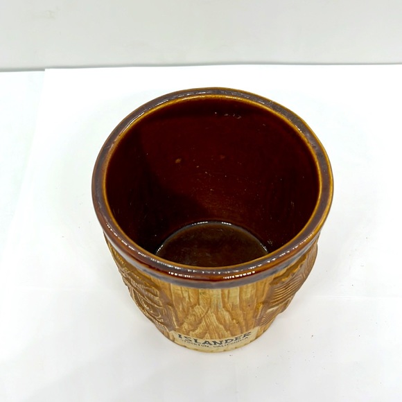 Vintage Restaurant Tiki Bar Cup, Islander Stockton, CA OMC Japan Gold Label - Picture 4 of 6